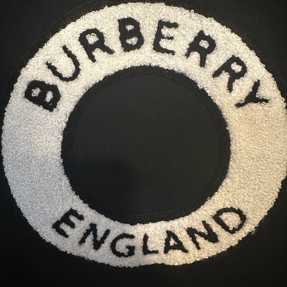 Burberry Logo Graphic Cotton Sweatshirt Size Medium - Picture 4 of 12
